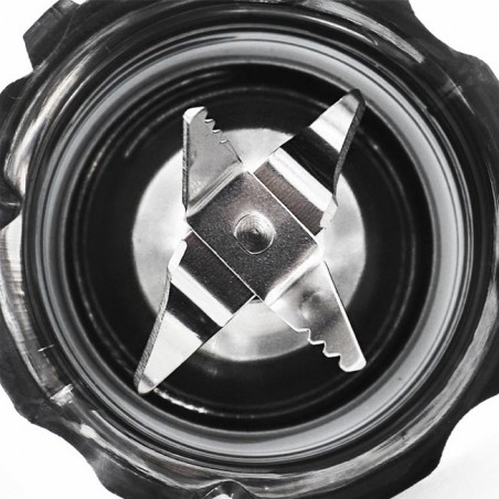 Thulos 500-W-Mixer mit rutschfesten Füßen, 2 Geschwindigkeiten mit PULSE-Funktion.