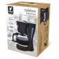 Cafetera eléctrica 10-12 tazas Thulos, jarra de cristal, potencia 900W.