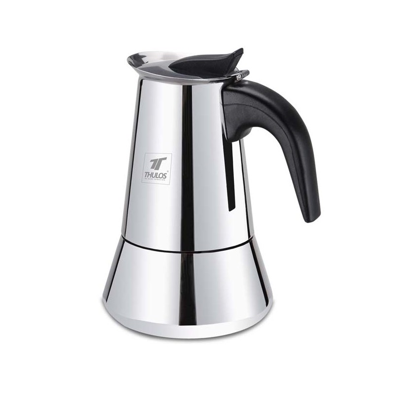 Thulos 10-Tassen-Kaffeemaschine, Edelstahlausführung. Thulos 10-Tassen-Kaffeemaschine, Edelstahlausführung.