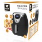 Fritadeira a ar Thulos de 3,2 L sem óleo, com temporizador de até 30 minutos. Potência: 1400 W.