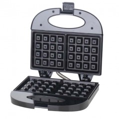 Thulos 2-Cavity Non-Stick Waffle Maker, 750W.