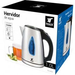 Thulos 1 Liter Kettle, Stainless Steel Body.