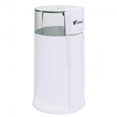 Thulos coffee grinder, 50-60 gram capacity. White model.