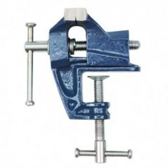 Largeur de Mâchoire 60mm Étaux d'Établi,Teeno Étau, Matériau en acier moulé, Puissance De Serrage 800Kg (60mm)