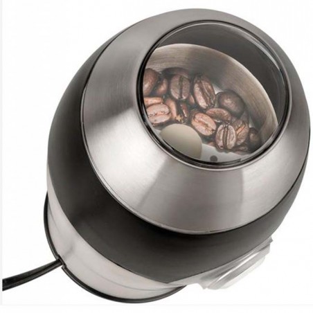 Moedor de café Thulos com capacidade para 50 gramas. Potência de 150 W.