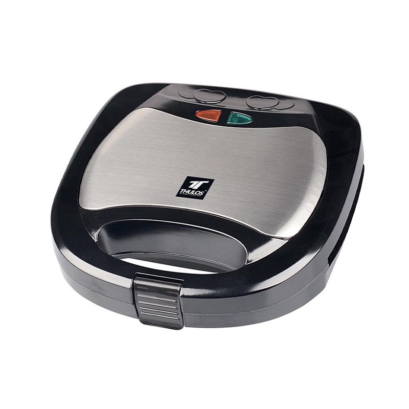 Thulos Sandwichmaker mit 2 Hohlräumen, 750 W.