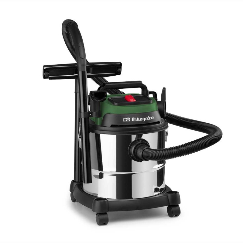Aspirador de pó úmido e seco Orbegozo APS1400 MAX 20L, 1380 W, 16 kPa, sistema de drenagem, aspirador e soprador