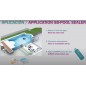 Selante para vazamentos em piscinas, spas e tubulações | Solução para vazamentos de água | Garrafa de 1 litro com tampa de segur Selante para vazamentos em piscinas, spas e tubulações | Solução para vazamentos de água | Garrafa de 1 litro com tampa de segur