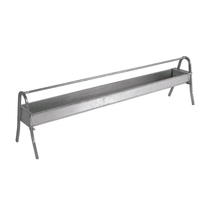 Bebedero automático con patas para ovejas, corderos y cabras, 203x40x54 cm Bebedero automático con patas para ovejas, corderos y cabras, 203x40x54 cm