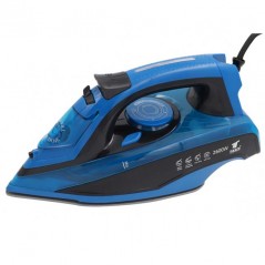 Thulos steam iron with ceramic soleplate. 2600W power.