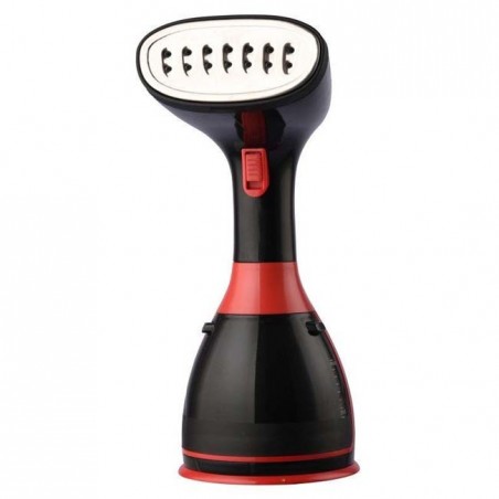 Thulos vertical steam iron, includes 2 brushes and measuring cup.