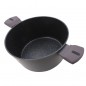 Cacerola Aluminio Forjado con Tapa de Cristal Ø28 cm | Olla con Revestimiento Antiadherente Efecto Piedra | Profundidad 13,5cm Cacerola Aluminio Forjado con Tapa de Cristal Ø28 cm | Olla con Revestimiento Antiadherente Efecto Piedra | Profundidad 13,5cm