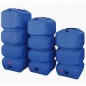 Depósito Agua Potable cuadrado 1000 litros Schütz, 78x78x195 cm, recomendado para uso exterior, azul