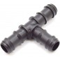 Pack 1700 Te Riego por Goteo 16mm | Te conector tuberia 16 mm | Te Goteo para Manguera de Riego 16mm negro Pack 1700 Te Riego por Goteo 16mm | Te conector tuberia 16 mm | Te Goteo para Manguera de Riego 16mm negro