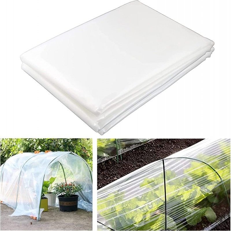 Transparent greenhouse tunnel 400 x 120 cm Transparent greenhouse tunnel 400 x 120 cm