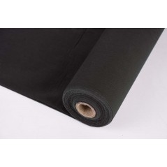  Schwarzes Geotextilgewebe 1,2 x 10 m, 100 gr/m2 Polypropylen