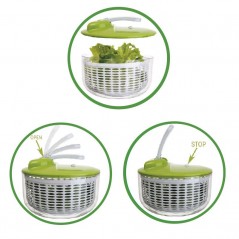Centrifuga per insalata rotante 50x28x55 cm | Scolaverdure | Utensile da cucina professionale