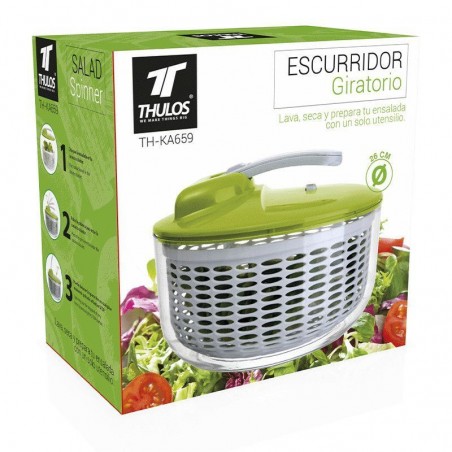 Essoreuse à salade rotative 50x28x55 cm
