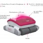 BWT Pool Roboter D400. Bodenreinigung Von Pools Bis 10 m. Beste Filterleistung. Smart Navigation. Pinke Led-Beleuchtung BWT Pool Roboter D400. Bodenreinigung Von Pools Bis 10 m. Beste Filterleistung. Smart Navigation. Pinke Led-Beleuchtung