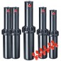 Lot de 5 Arroseur KRain RPS75 3/4'' | Arroseur turbine d'arrosage | Portée 6,7 à 15,5m, Angle réglable | Arrosage professionnel