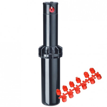 Set di 10 Irrigatore KRain RPS75 3/4'' | Raggio d'azione 6,7 - 15,5 m | Irrigatore regolabile professionale