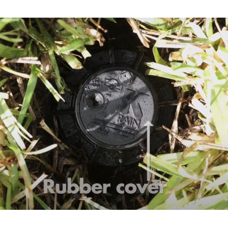 Aspersor de irrigação tipo turbina KRain RPS75 de 3/4", alcance de 6,7 a 15,5 m