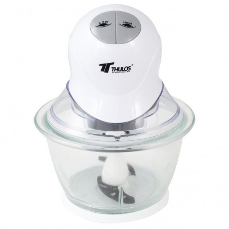 Hachoir à viande électrique 400 W | Hachoir à viande électrique 1 L avec 2 vitesses | Convient pour hacher, couper en dés et tra