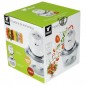 Tritacarne con 2 Livelli di velocità. Potenza 400W con capacità di 1L Tritacarne con 2 Livelli di velocità. Potenza 400W con capacità di 1L