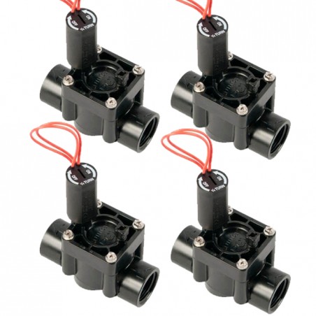 4 x Electrovalvula de riego 1" 24V PGV-100 Hunter