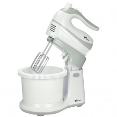 Impastatrice elettrica da 500 W con ciotola e supporto, Prep Mix+ Impastatrice elettrica da 500 W con fruste, ciotola da 3 l, 5