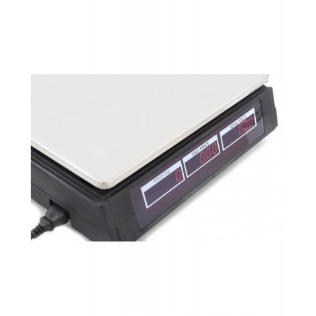 Digital commercial scale 40 kg - 5 gram graduation