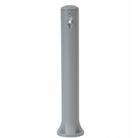 Garden fountain in modern gray design