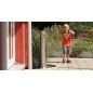 Moderner Gartenbrunnen Rondo grau. Höhe 90 cm, Durchmesser 12 cm. Enthält einen Anschluss für Gartenschläuche Moderner Gartenbrunnen Rondo grau. Höhe 90 cm, Durchmesser 12 cm. Enthält einen Anschluss für Gartenschläuche