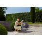 Fontana da Giardino Roma Grigia, Imitazione Pietra Naturale. Altezza 100 cm, Larghezza 54 cm e Profondità 58 cm Fontana da Giardino Roma Grigia, Imitazione Pietra Naturale. Altezza 100 cm, Larghezza 54 cm e Profondità 58 cm
