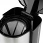 Cafeteira de filtro Orbegozo, capacidade de 1 L, para 10-12 xícaras, potência de 800 W, café filtrado rápido Cafeteira de filtro Orbegozo, capacidade de 1 L, para 10-12 xícaras, potência de 800 W, café filtrado rápido