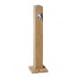 Natural wood imitation garden fountain Natural wood imitation garden fountain