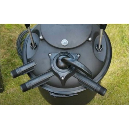 Filtro semiautomatico GREEN RESET da 25 litri con lampada UV da 10 W. Filtro per laghetti da 8.000 litri max.