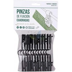 Clips de fixation pour filet d'ombrage. 400 unités.
