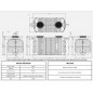 Fosse septique enterrée 3000 litres 2,45 x 1,22 x 1,67m, Certificat CE Fosse septique enterrée 3000 litres 2,45 x 1,22 x 1,67m, Certificat CE