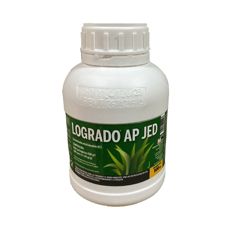 Herbicide total 500 ml Logrado AP. Prévient les mauvaises herbes, non résiduelles et non sélectives (Substitut Roundup)