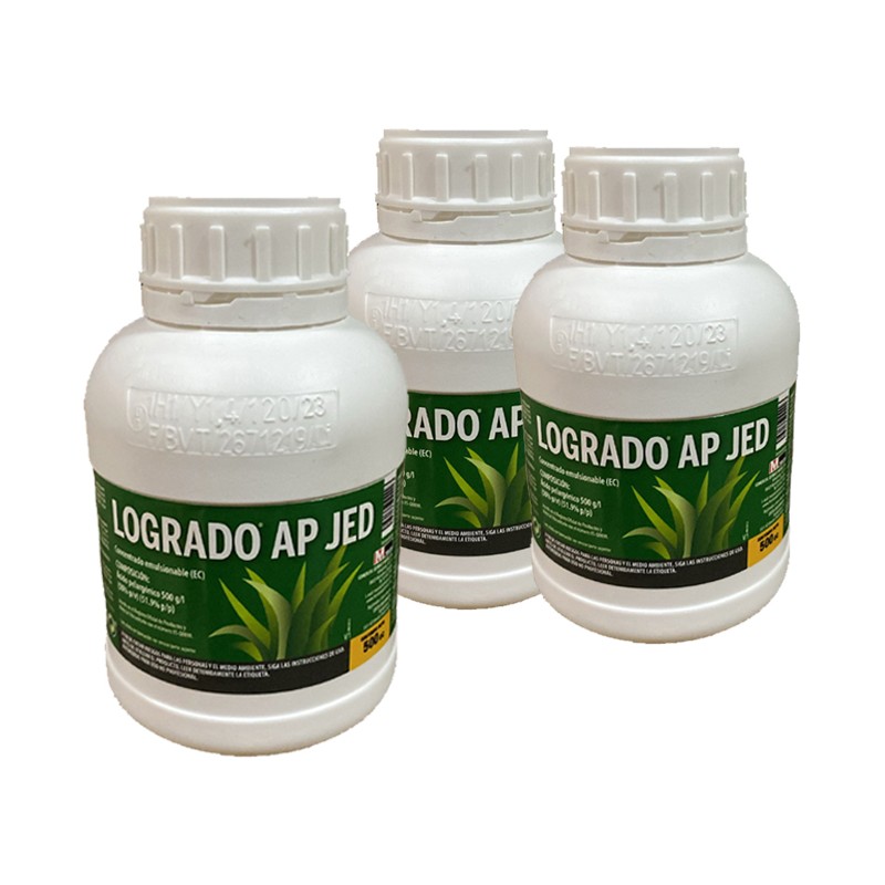 Herbicide total 1,5 litres Logrado AP. Prévient les mauvaises herbes, non résiduelles et non sélectives (Substitut Roundup) Herbicide total 1,5 litres Logrado AP. Prévient les mauvaises herbes, non résiduelles et non sélectives (Substitut Roundup)