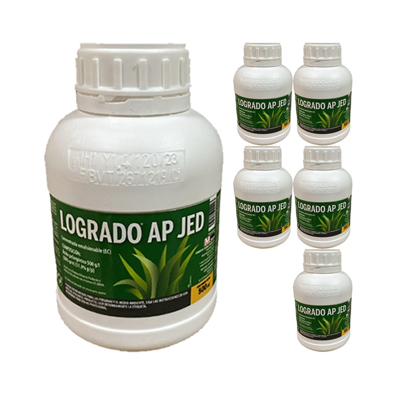 Herbicida Total 3 litros Logrado AP. Evita malas hierbas, no residual y no selectivo (Sustituto Roundup)