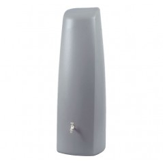 Serbatoio per Acqua Piovana Elegance Graf, Recuperatore d'acqua Piovana da 400 litri, 60x60x180 cm, grigio