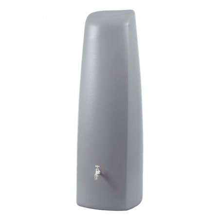 Serbatoio per Acqua Piovana Elegance Graf, Recuperatore d'acqua Piovana da 400 litri, 60x60x180 cm, grigio