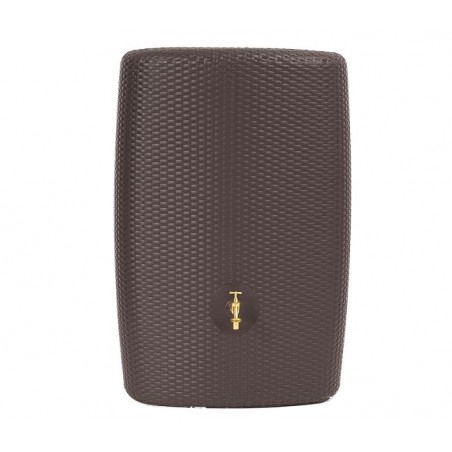 Sunda Graf rainwater tank. Decorative rainwater tank, 300 liters, 40 x 80 x 118 cm, brown