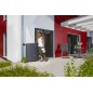 Design outdoor tank 275 liters 80x40x105 cm gray Design outdoor tank 275 liters 80x40x105 cm gray