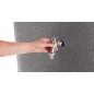 Design outdoor tank 275 liters 80x40x105 cm gray Design outdoor tank 275 liters 80x40x105 cm gray