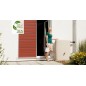 Serbatoio per l'acqua Piovana Terra Graf. Serbatoio decorativo per acqua piovana da 275 litri, 40x80x105 cm, beige