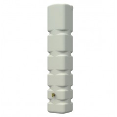 Serbatoio per l'acqua Piovana Graf. Serbatoio Decorativo per acqua da 300 litri, 42x40x210 cm, beige
