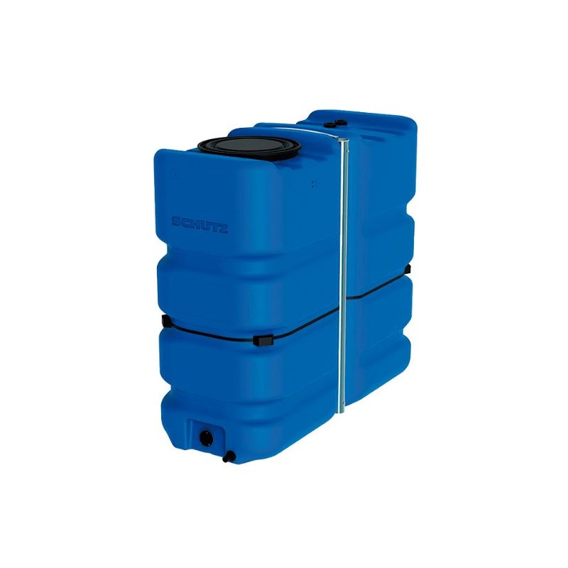 Depósito Agua Potable 2000 litros Schütz, 185x79x165 cm, recomendado para uso exterior e interior, azul